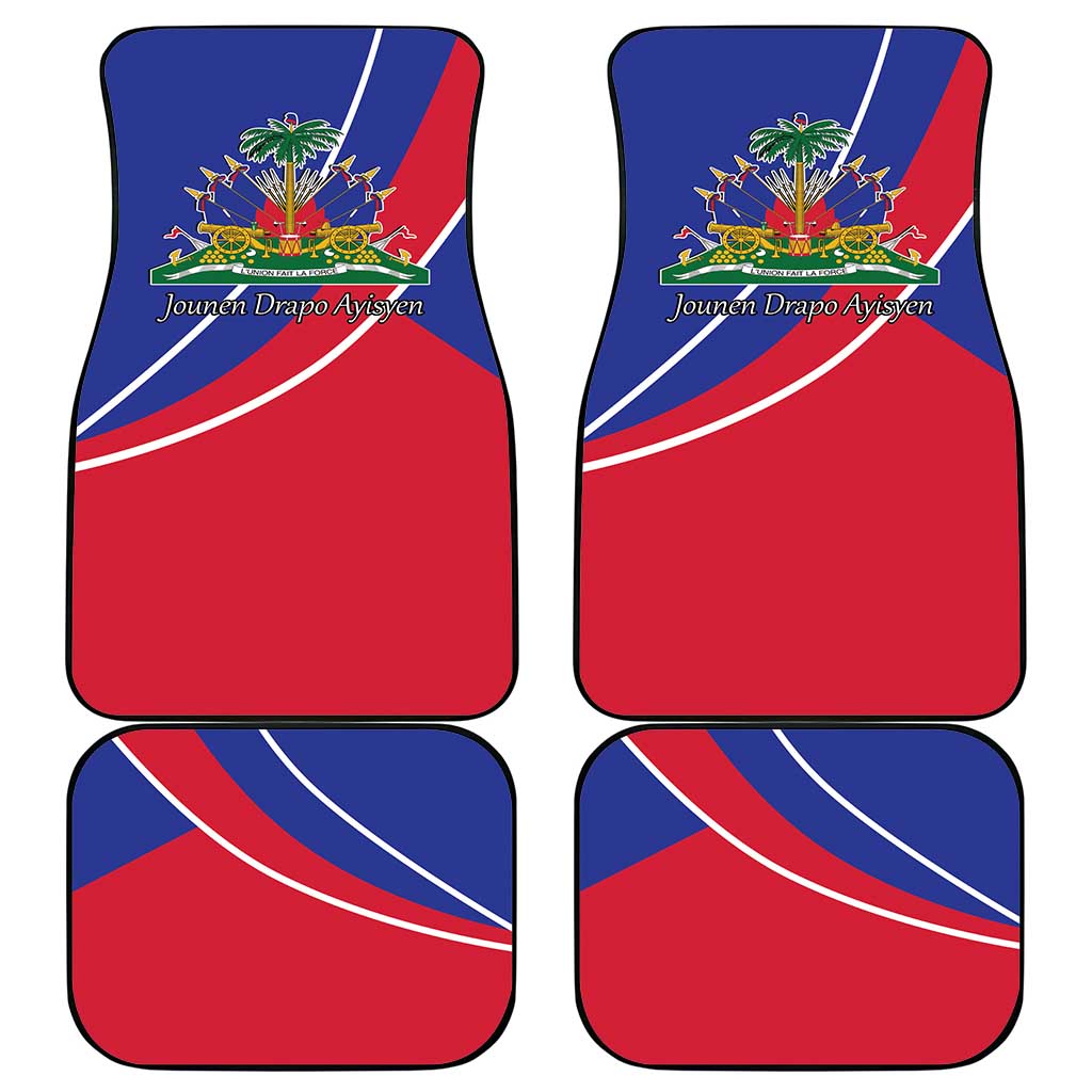 Haitian Flag Day 18 May Car Mats Jounen Drapo Ayisyen