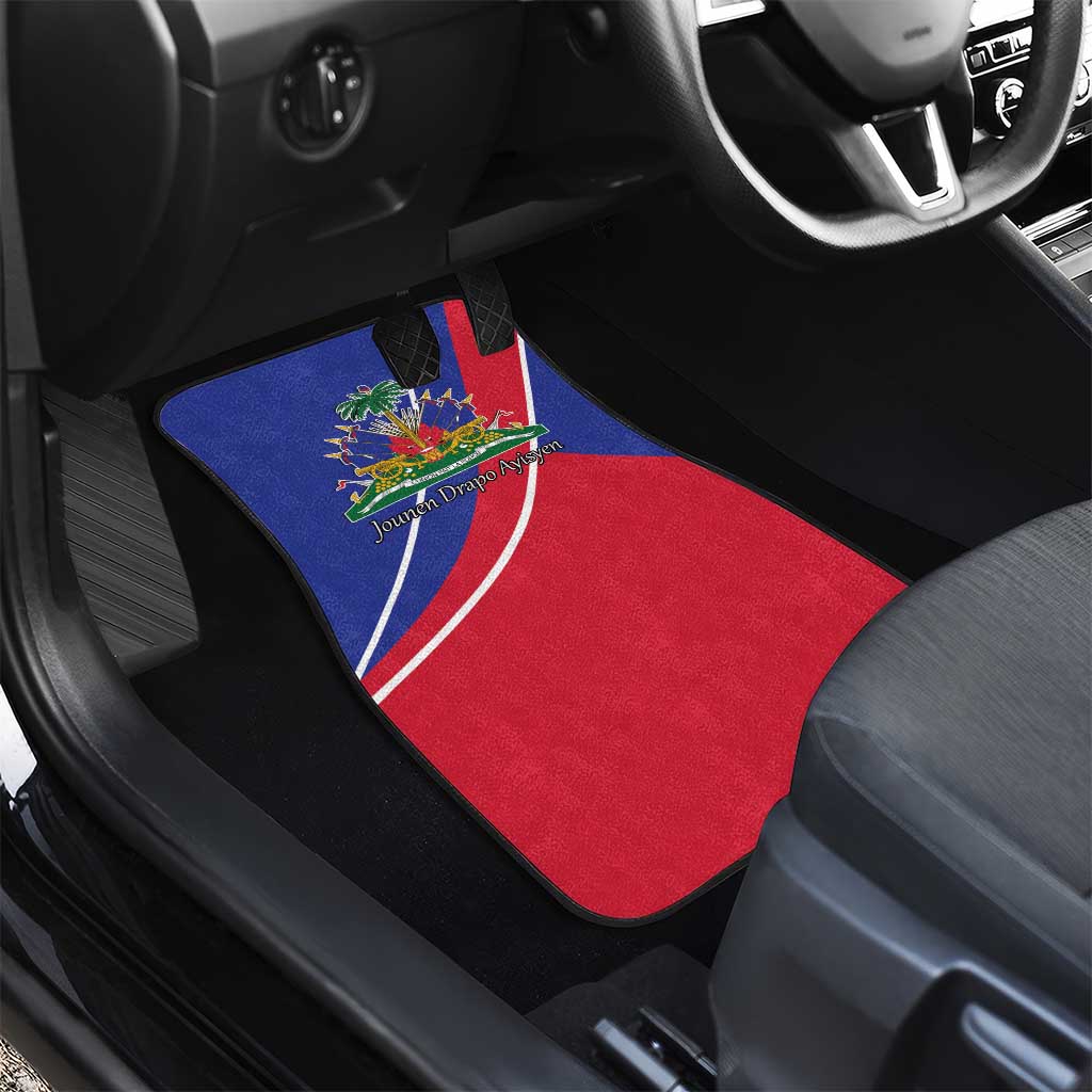 Haitian Flag Day 18 May Car Mats Jounen Drapo Ayisyen