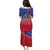 Haitian Flag Day 18 May Family Matching Puletasi and Hawaiian Shirt Jounen Drapo Ayisyen