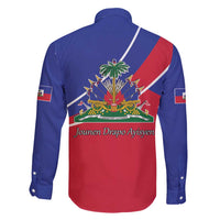 Haitian Flag Day 18 May Family Matching Summer Maxi Dress and Hawaiian Shirt Jounen Drapo Ayisyen