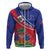 Haitian Flag Day 18 May Hoodie Jounen Drapo Ayisyen