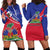 Haitian Flag Day 18 May Hoodie Dress Jounen Drapo Ayisyen