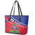 Haitian Flag Day 18 May Leather Tote Bag Jounen Drapo Ayisyen
