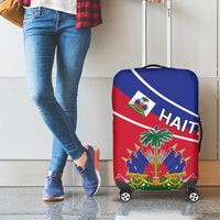 Haitian Flag Day 18 May Luggage Cover Jounen Drapo Ayisyen