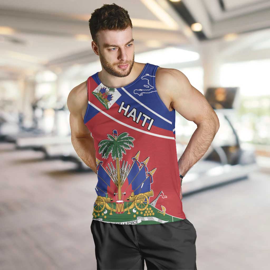 Haitian Flag Day 18 May Men Tank Top Jounen Drapo Ayisyen