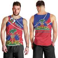 Haitian Flag Day 18 May Men Tank Top Jounen Drapo Ayisyen