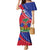 Haitian Flag Day 18 May Mermaid Dress Jounen Drapo Ayisyen