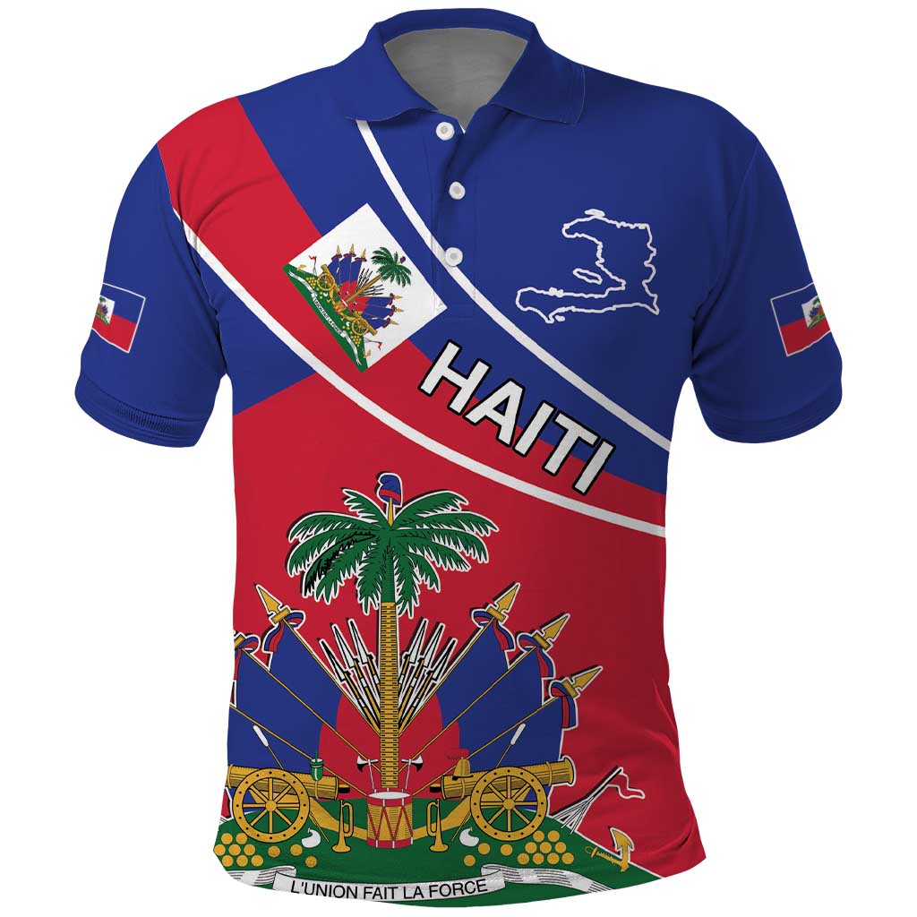 Haitian Flag Day 18 May Polo Shirt Jounen Drapo Ayisyen