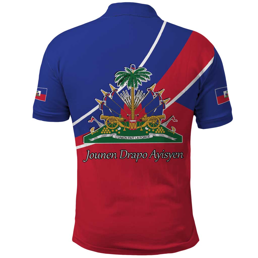 Haitian Flag Day 18 May Polo Shirt Jounen Drapo Ayisyen