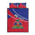 Haitian Flag Day 18 May Quilt Bed Set Jounen Drapo Ayisyen