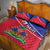 Haitian Flag Day 18 May Quilt Bed Set Jounen Drapo Ayisyen