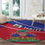 Haitian Flag Day 18 May Round Carpet Jounen Drapo Ayisyen