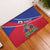 Haitian Flag Day 18 May Rubber Doormat Jounen Drapo Ayisyen