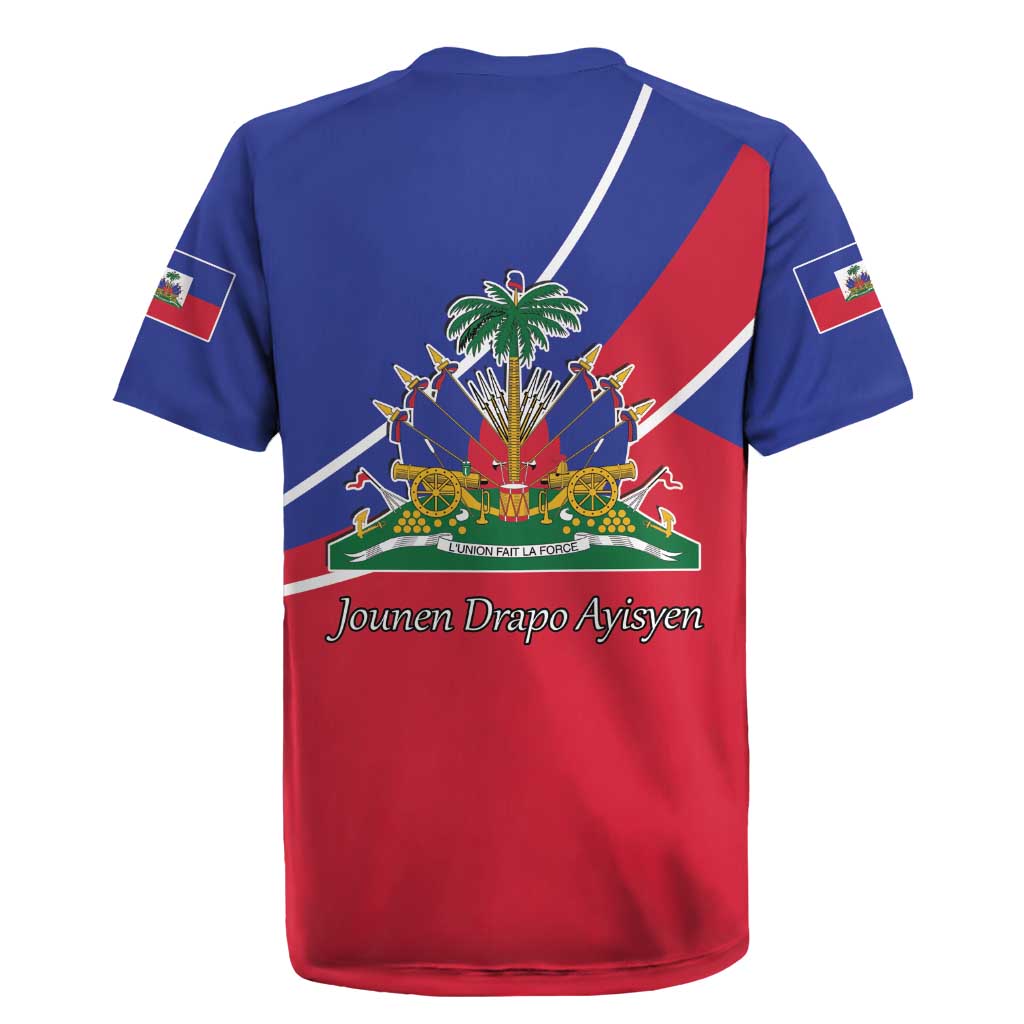 Haitian Flag Day 18 May Rugby Jersey Jounen Drapo Ayisyen