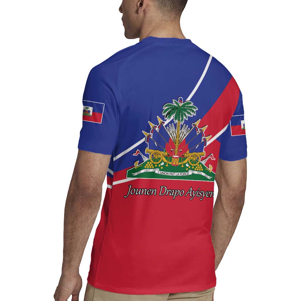 Haitian Flag Day 18 May Rugby Jersey Jounen Drapo Ayisyen