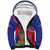 Haitian Flag Day 18 May Sherpa Hoodie Jounen Drapo Ayisyen