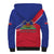 Haitian Flag Day 18 May Sherpa Hoodie Jounen Drapo Ayisyen