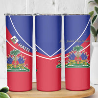 Haitian Flag Day 18 May Skinny Tumbler Jounen Drapo Ayisyen