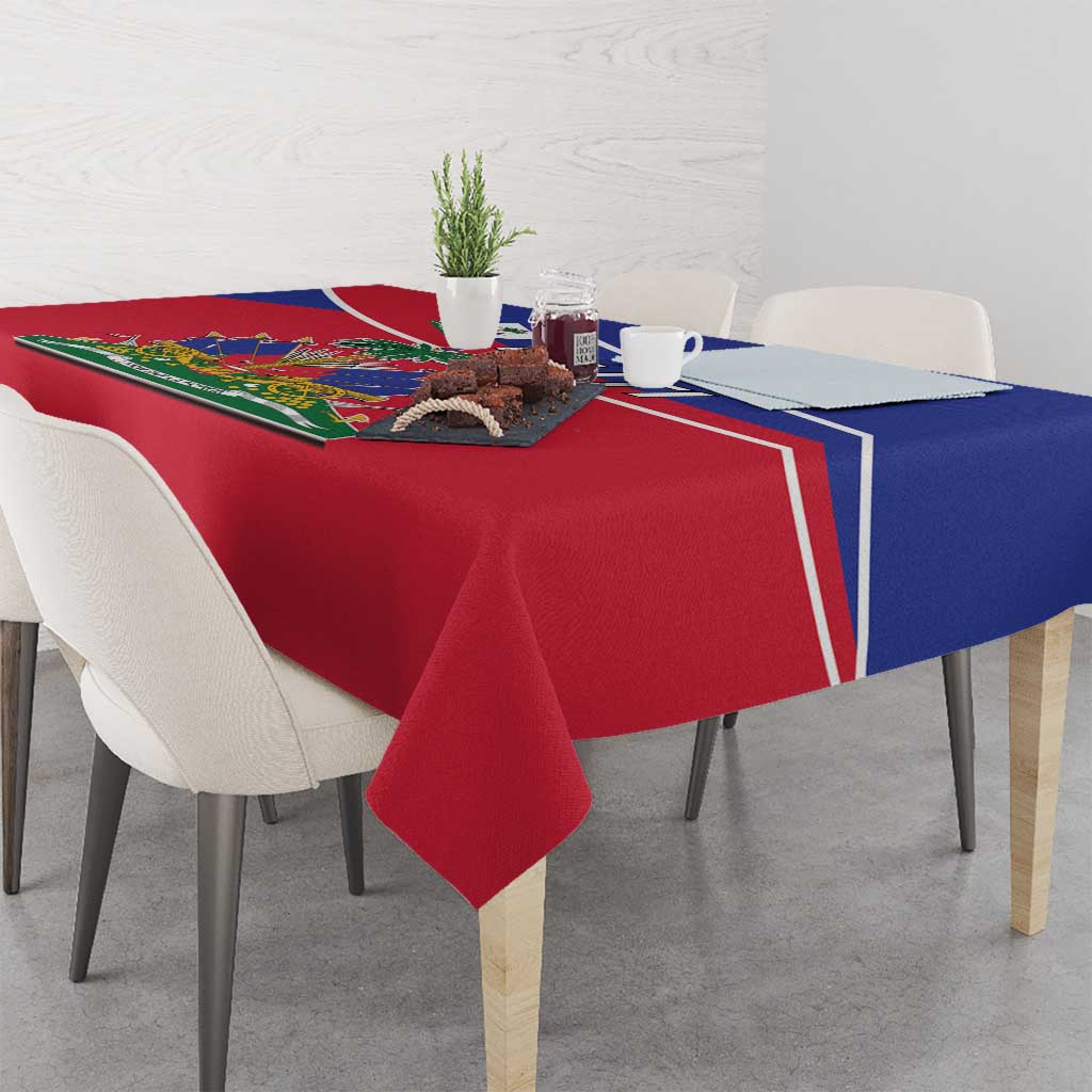 Haitian Flag Day 18 May Tablecloth Jounen Drapo Ayisyen