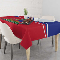 Haitian Flag Day 18 May Tablecloth Jounen Drapo Ayisyen