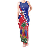 Haitian Flag Day 18 May Tank Maxi Dress Jounen Drapo Ayisyen