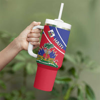 Haitian Flag Day 18 May Tumbler With Handle Jounen Drapo Ayisyen
