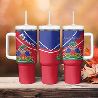 Haitian Flag Day 18 May Tumbler With Handle Jounen Drapo Ayisyen
