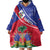 Haitian Flag Day 18 May Wearable Blanket Hoodie Jounen Drapo Ayisyen