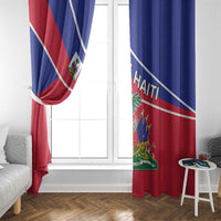 Haitian Flag Day 18 May Window Curtain Jounen Drapo Ayisyen