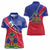 Haitian Flag Day 18 May Women Polo Shirt Jounen Drapo Ayisyen