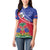 Haitian Flag Day 18 May Women Polo Shirt Jounen Drapo Ayisyen