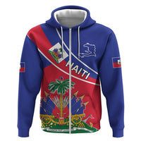 Haitian Flag Day 18 May Zip Hoodie Jounen Drapo Ayisyen