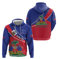 Haitian Flag Day 18 May Zip Hoodie Jounen Drapo Ayisyen