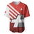 Switzerland Coat of Arms Baseball Jersey Swiss Greek cross