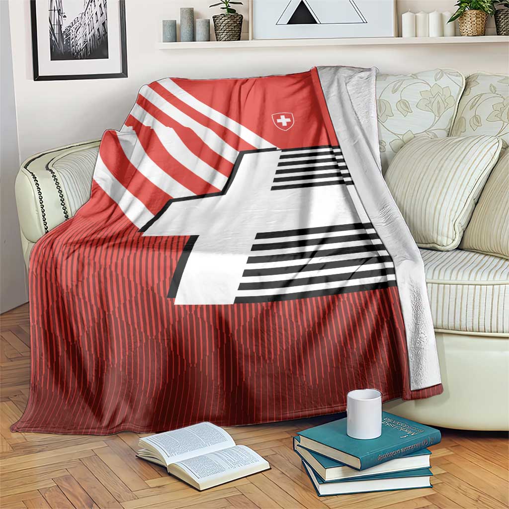 Switzerland Coat of Arms Blanket Swiss Greek cross