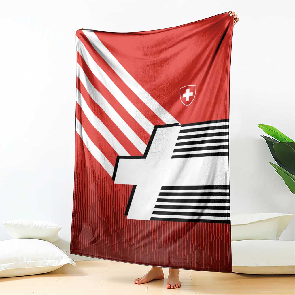 Switzerland Coat of Arms Blanket Swiss Greek cross