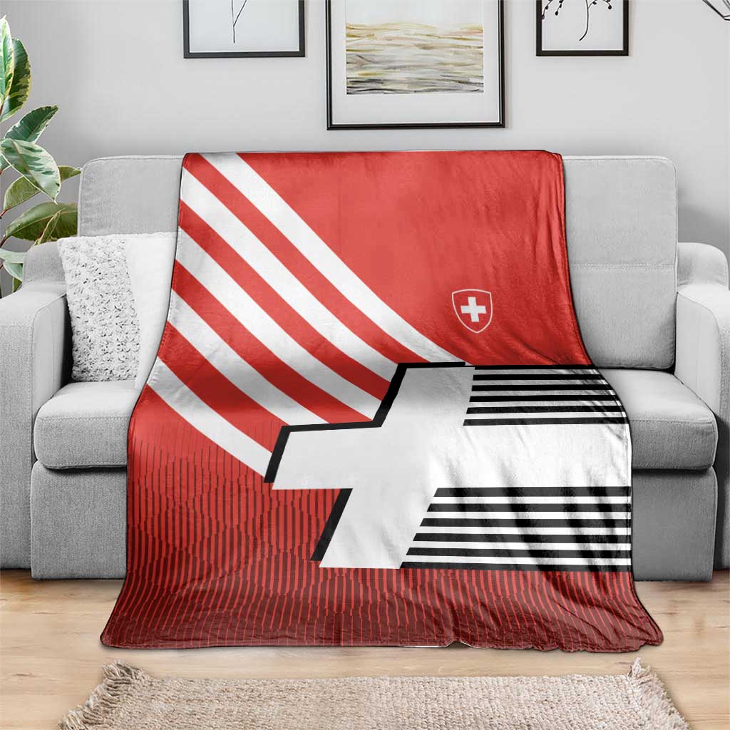 Switzerland Coat of Arms Blanket Swiss Greek cross