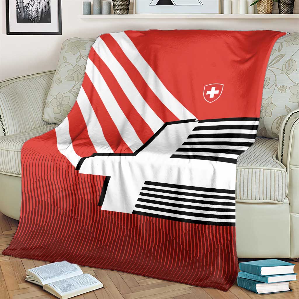 Switzerland Coat of Arms Blanket Swiss Greek cross