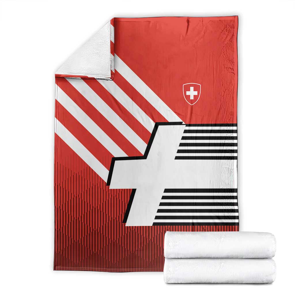 Switzerland Coat of Arms Blanket Swiss Greek cross
