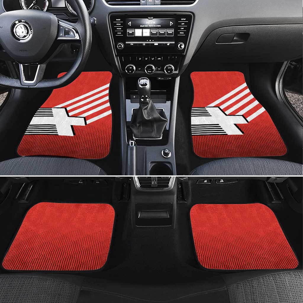Switzerland Coat of Arms Car Mats Swiss Greek cross