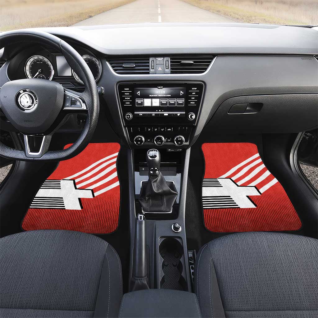 Switzerland Coat of Arms Car Mats Swiss Greek cross