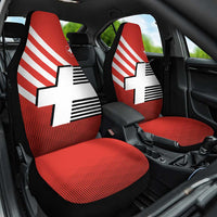 Switzerland Coat of Arms Car Seat Cover Swiss Greek cross