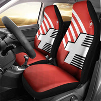 Switzerland Coat of Arms Car Seat Cover Swiss Greek cross