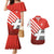Switzerland Coat of Arms Couples Matching Mermaid Dress and Hawaiian Shirt Swiss Greek cross
