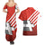 Switzerland Coat of Arms Couples Matching Summer Maxi Dress and Hawaiian Shirt Swiss Greek cross