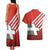 Switzerland Coat of Arms Couples Matching Tank Maxi Dress and Hawaiian Shirt Swiss Greek cross