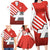 Switzerland Coat of Arms Family Matching Long Sleeve Bodycon Dress and Hawaiian Shirt Swiss Greek cross