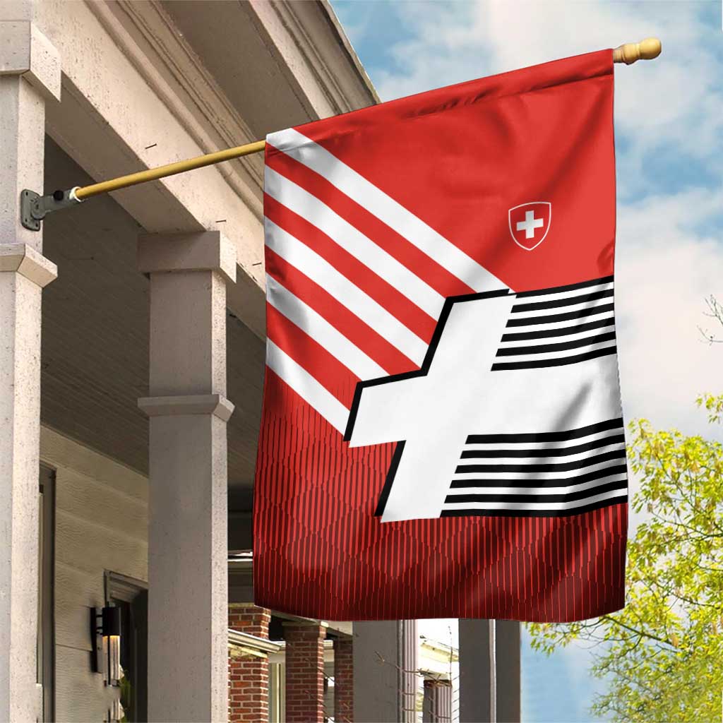 Switzerland Coat of Arms Garden Flag Swiss Greek cross