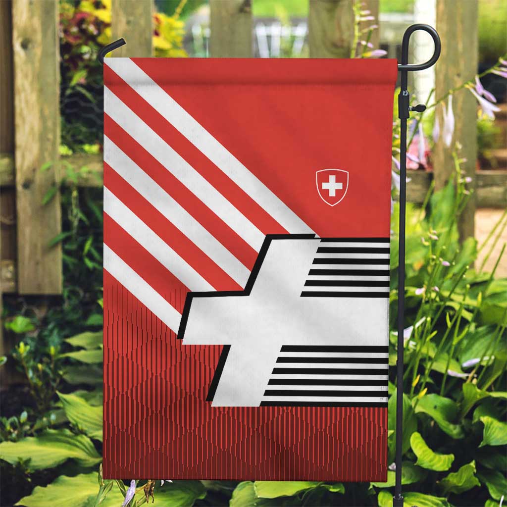 Switzerland Coat of Arms Garden Flag Swiss Greek cross