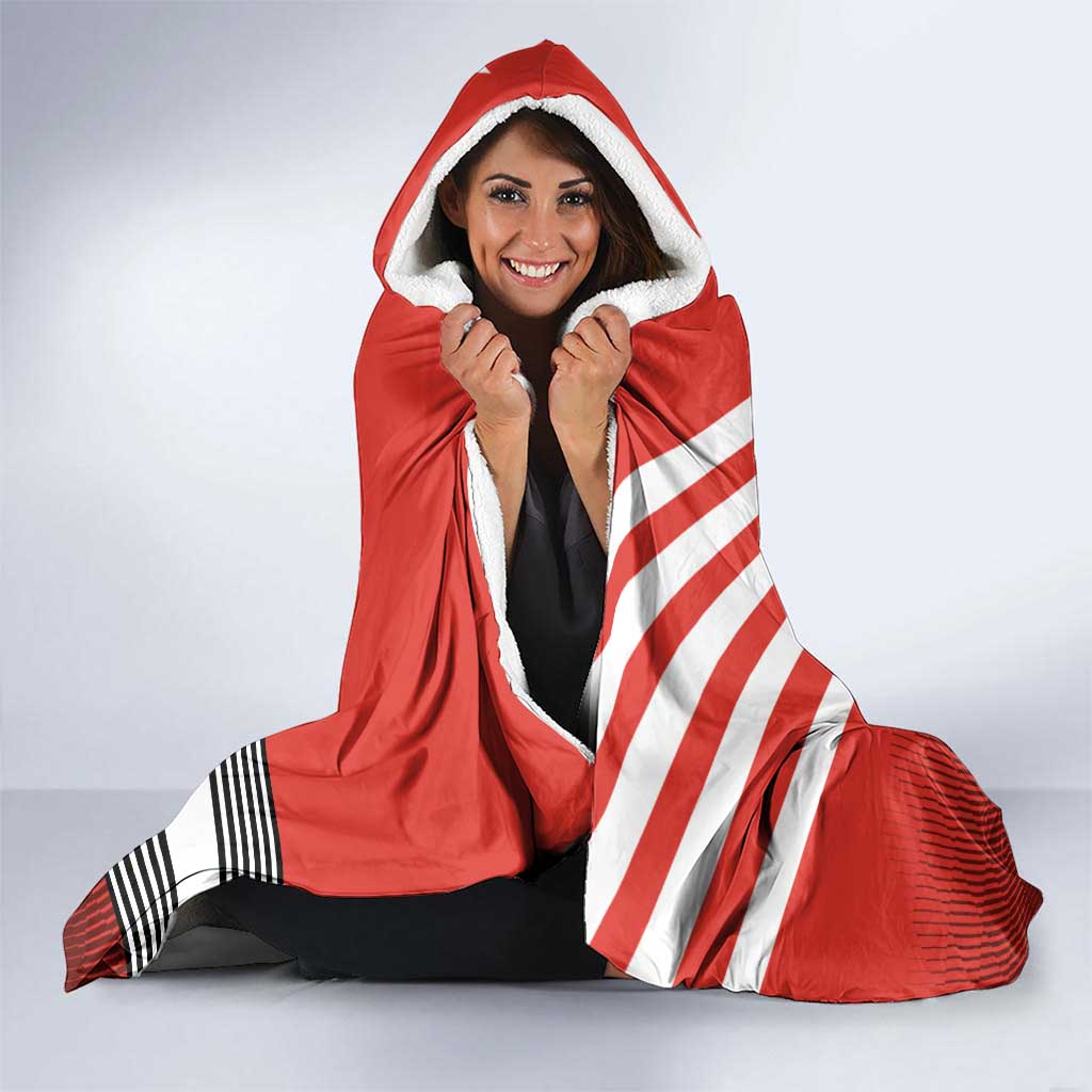 Switzerland Coat of Arms Hooded Blanket Swiss Greek cross